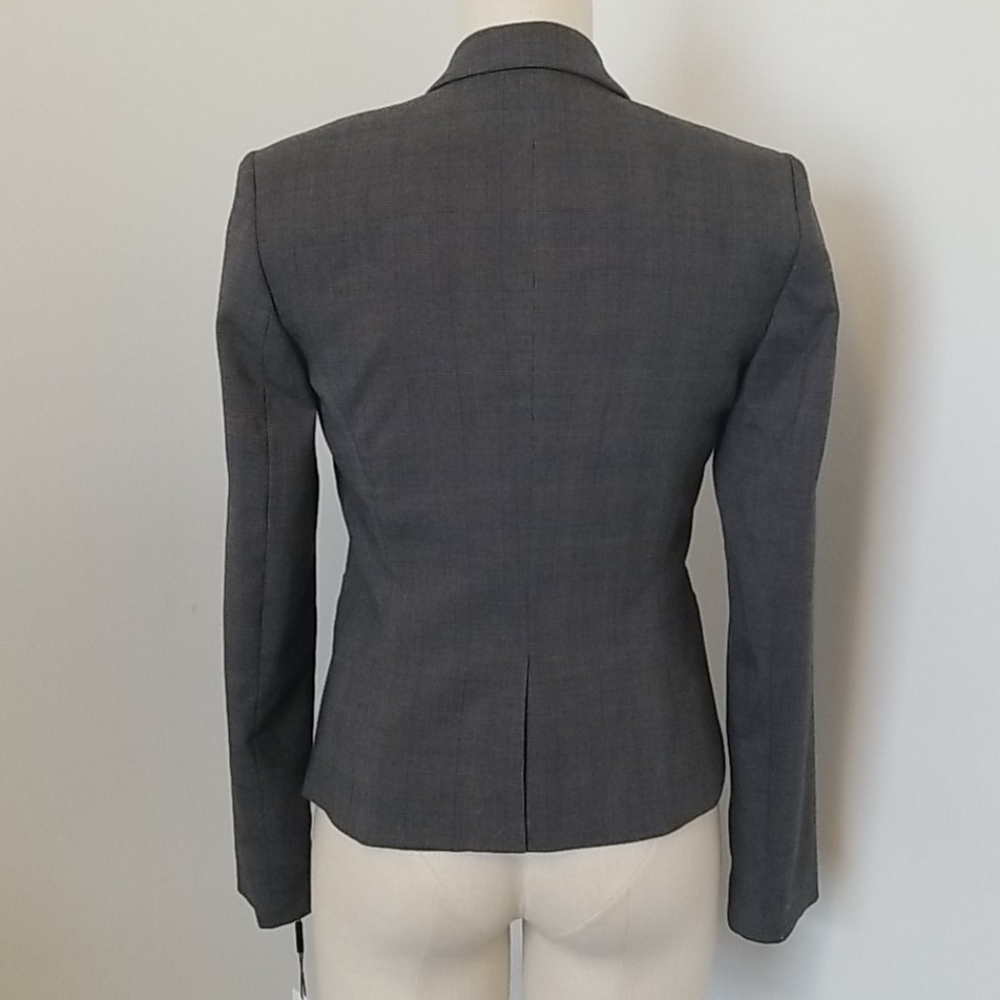 Calvin Klein Glen Plaid 2 Button Jacket NWT SZ 2 - Picture 6 of 16
